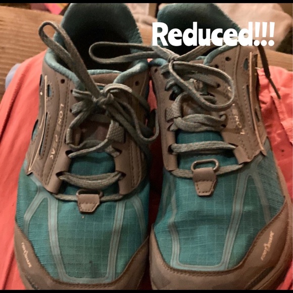 Alta Lone Peak Turquoise Sneakers - Picture 1 of 3